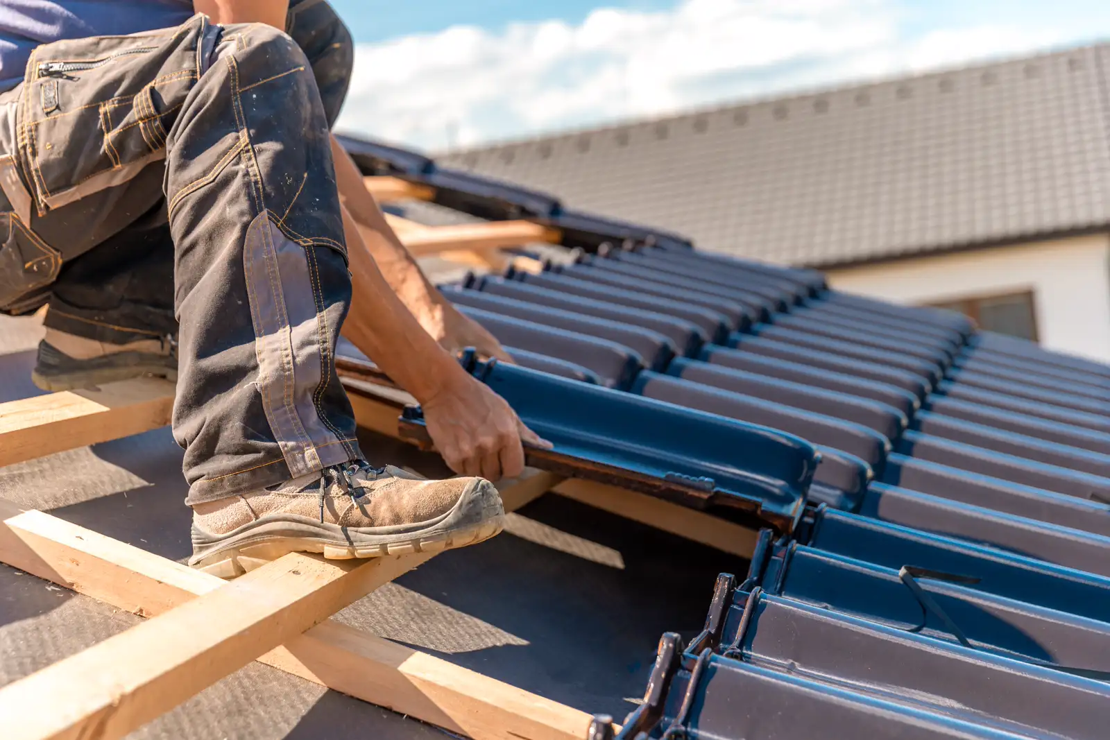 Roof replacement project