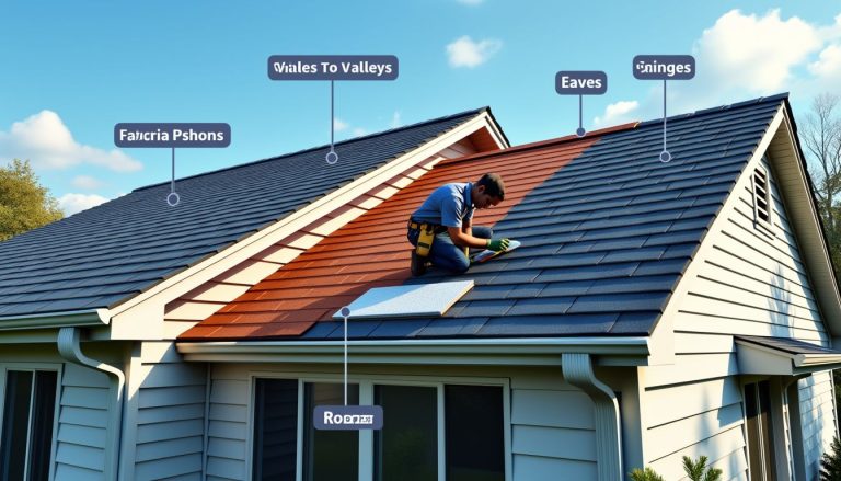 Exploring the anatomy of roofing: what are the parts of a roof called? From shingles and eaves to valleys and fascia boards, understanding each component is key to a sturdy structure.
