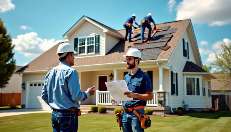 Discussing plans and timelines for roof replacement—knowing when to replace a roof can save on costly repairs down the line.