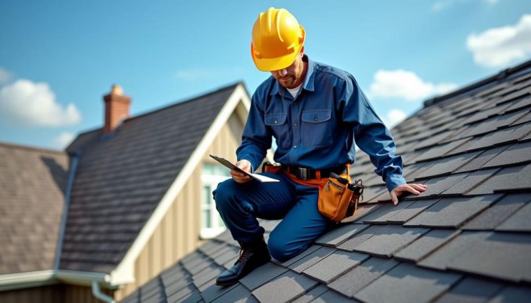 A general contractor reviews a roof installation: can a general contractor do roofing effectively? Yes, with the right skills and expertise!