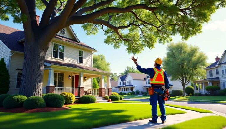 Assessing the situation: Do I have to cut the tree down going over the roof?