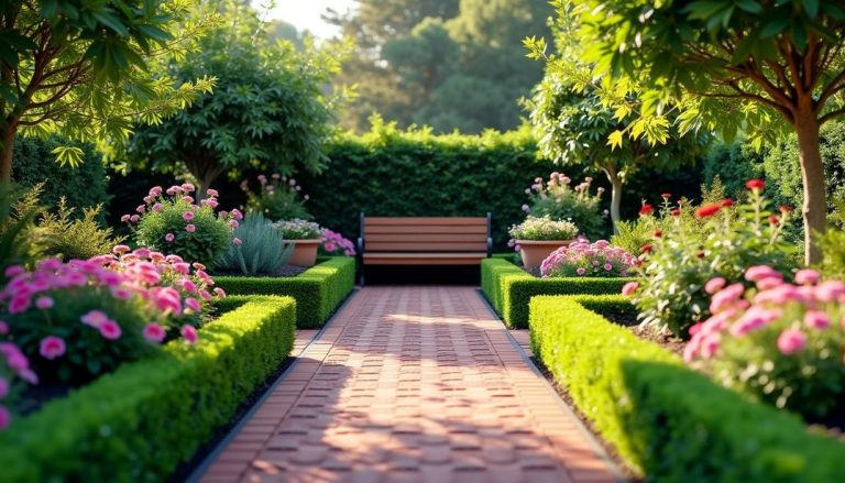 Creating a serene garden path with tiles—ever wonder, "Is it safe to use roofing tiles in your garden?"